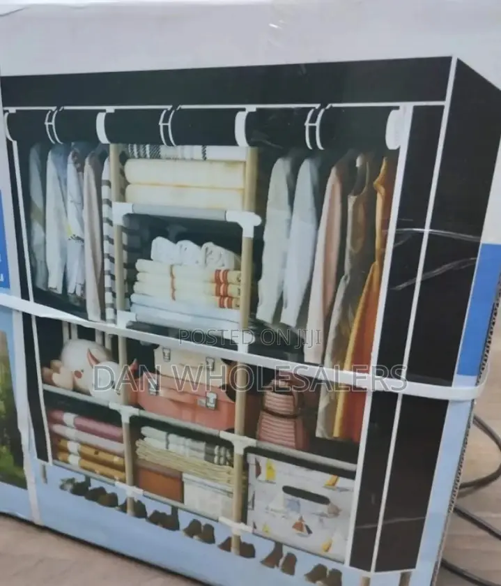 Metallic Cloth Wardrobe