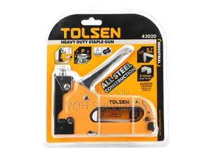 Tolsen 43020 Industrial Heavy Duty Staple Gun