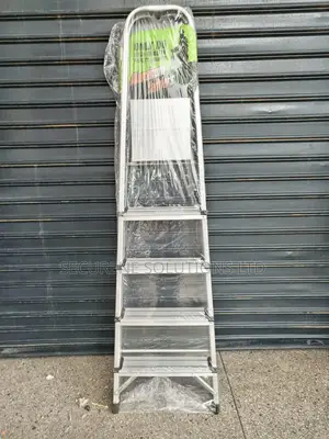 Aluminium 5steps Free Stand a Type Ladder