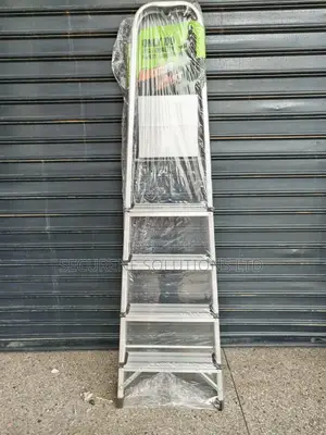 Aluminium 5steps Free Stand a Type Ladder