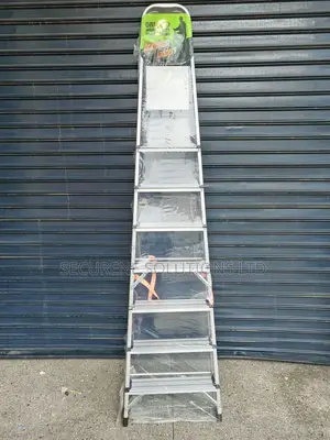 Aluminium 8steps Free Stand a Type Ladder
