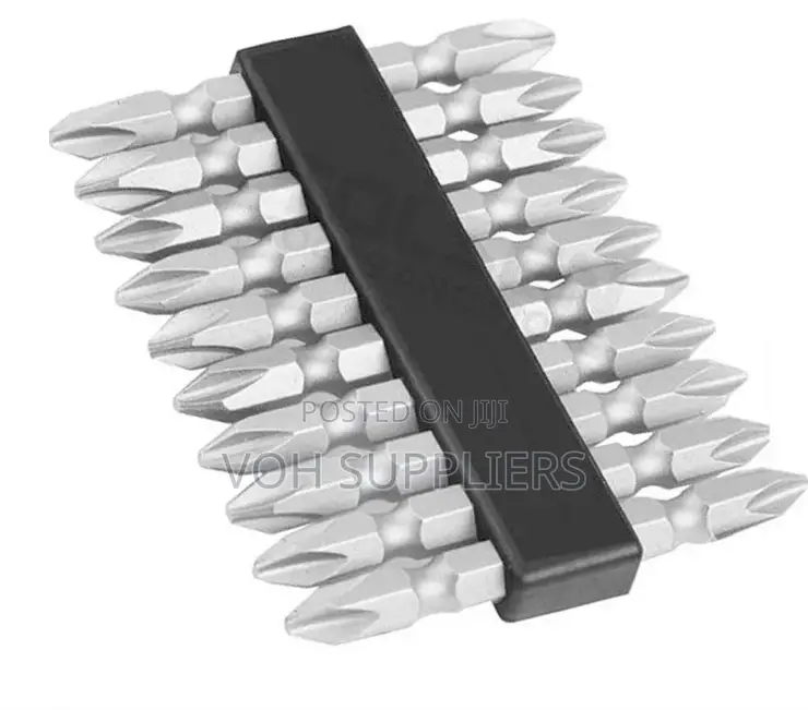 Tolsen 20360 10pcs Double End Screwdriver Bit Set
