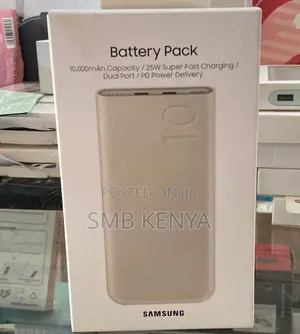 Samsung Power Bank 10,000 Mah, 25w Output