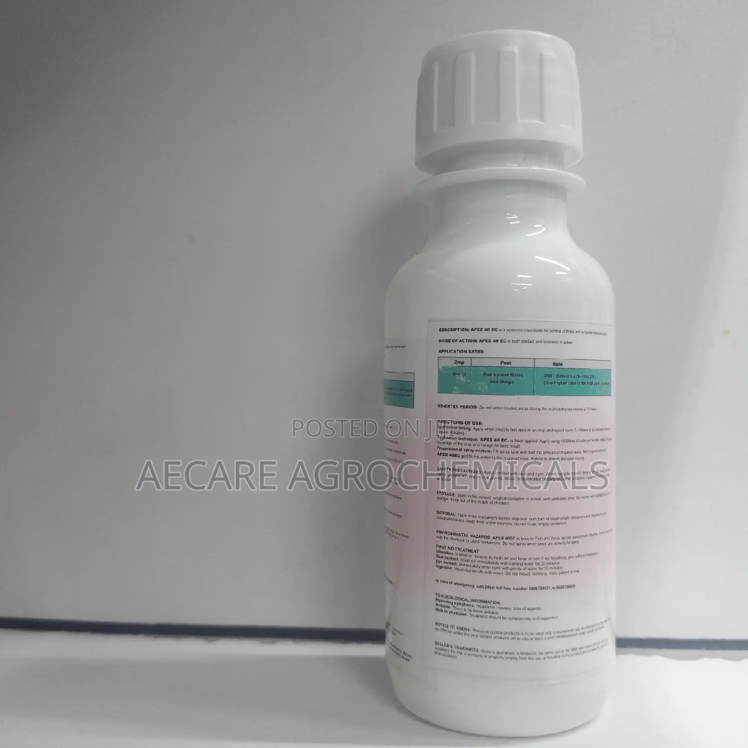 Apex 40ec Insecticide 100 Ml