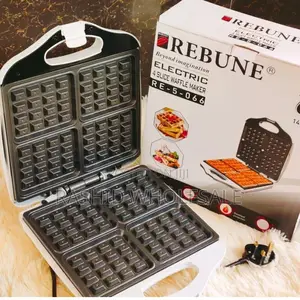 New Rebune 4 Slice Waffle Maker