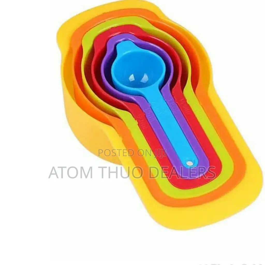 Multi Colours 6 PCS of Measuring Cups