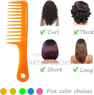 4 PCS Hair Detangling Comb Wide Tooth Comb
