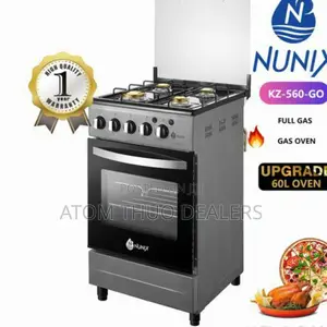 Nunix 50*60 Full Gas With Gas Oven Cooker