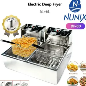 Nunix Double Electric Deep Fyer