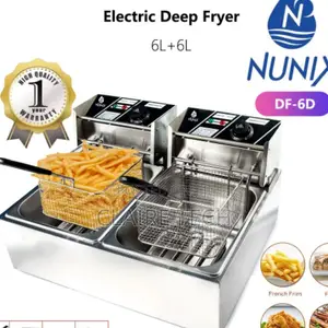 Nunix Double Electric Deep Fyer