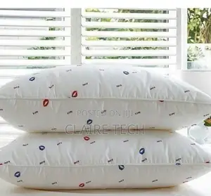 White Pair of Fibre Pillow 
