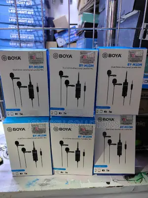Lavalier/Lapel Wire Dual Microphone. Boya Wire Microphone