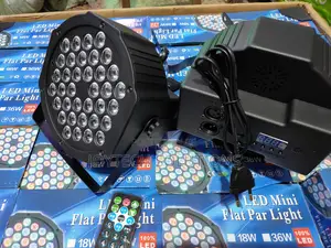 Led Par Lights Remote Control Dj Disco Bar Party Stage Righ