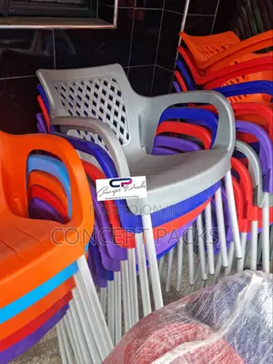 Grey Kifaru Metal Tubing Chairs.