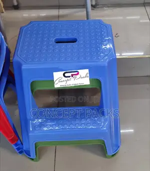 Kifaru Blue Step Stool.