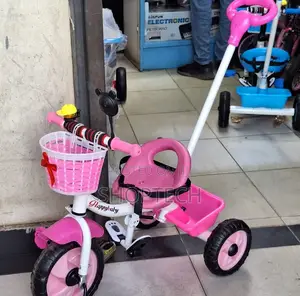 Push Handle Kids Tricycle