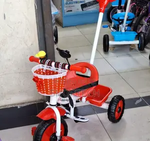 Push Handle Kids Tricycle