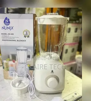 White Nunix 2 in 1 AK 200 Blender