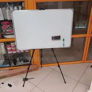 White Board, White Board White Board, on a Stand.