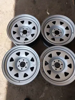 16 Inch Landcruser Silver Rims Set