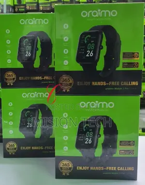 Oraimo OSW-34 Watch 3 Pro BT Call 1.83'' Touch Smart Watch