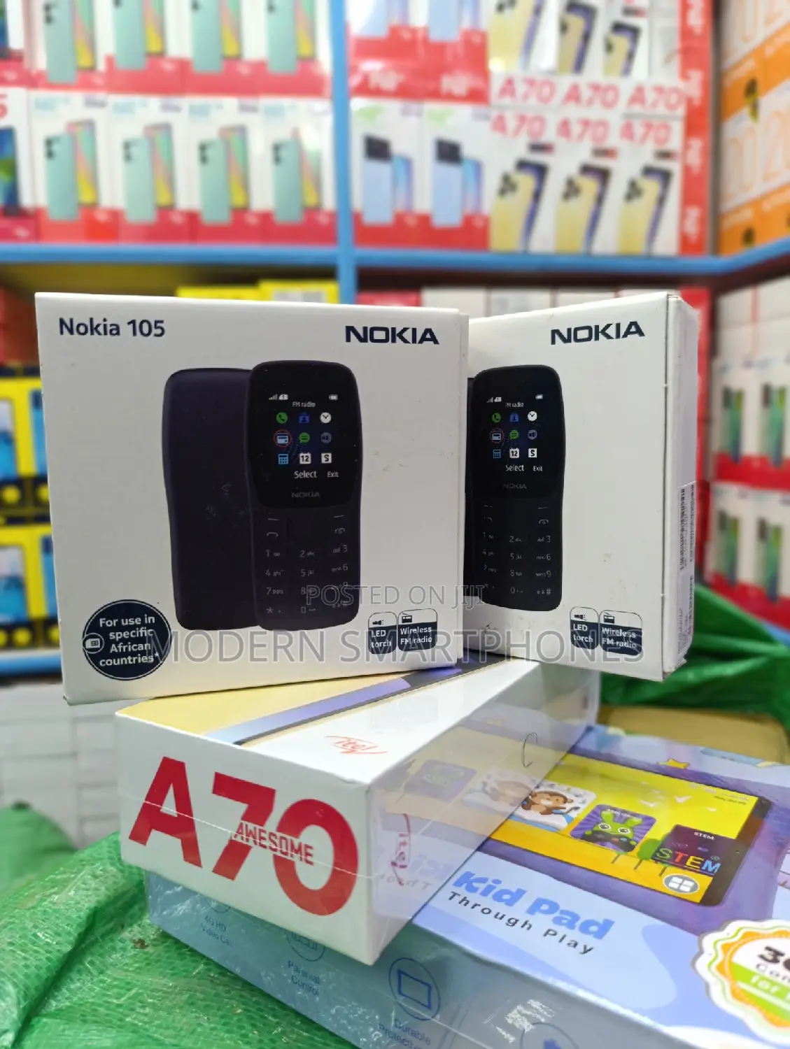 New Nokia 105 Black