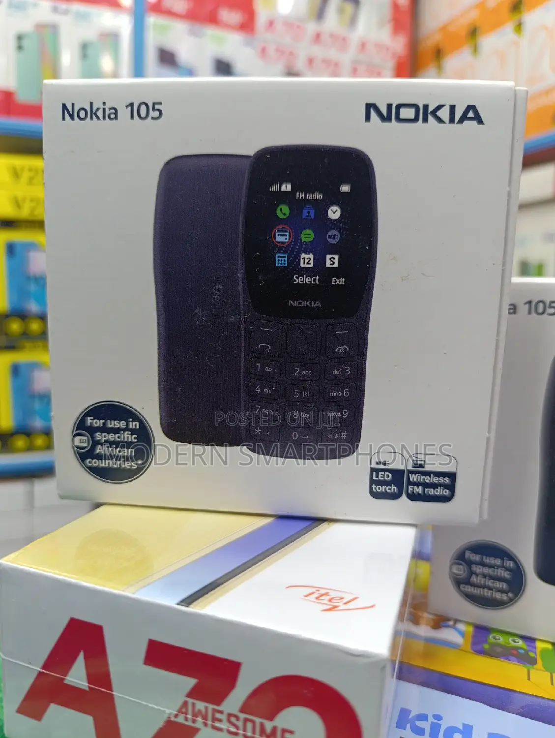 New Nokia 105 Black