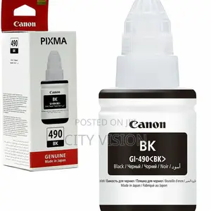 Canon Ink Bottle GI-490 Black !! 135ml Canon Ink Back!