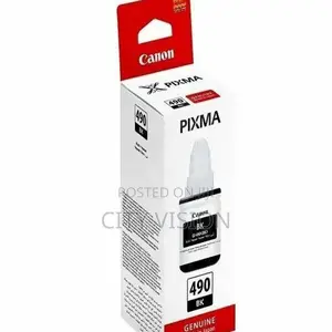 Canon (GI-490) Black Ink Bottle!! Black Ink Bottle!! GI-490!