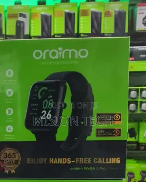 Oraimo OSW-34 Watch 3 Pro BT Call Touch Screen Smart Watch