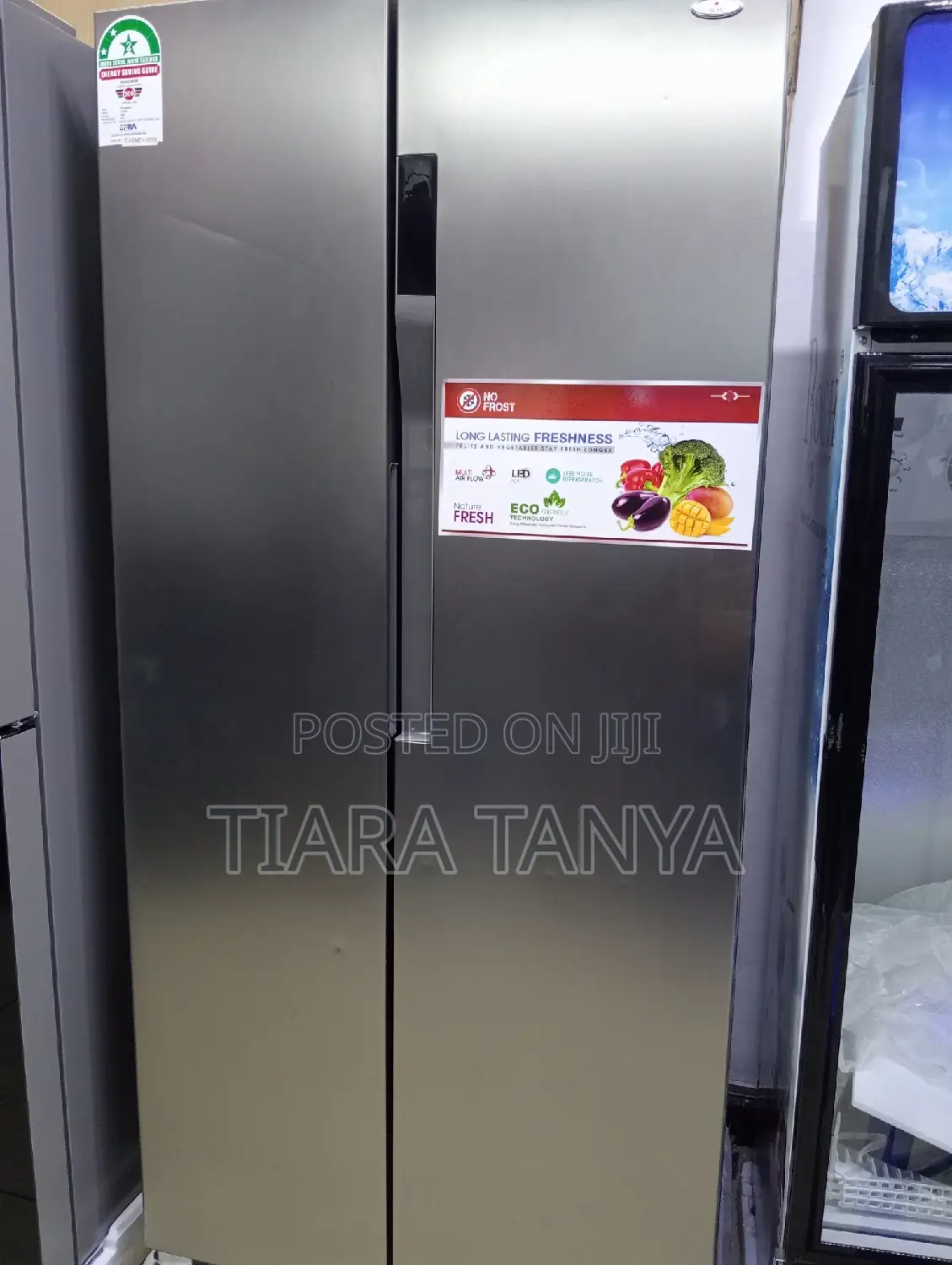 Tlac 435 Litres Side by Side No Frost Fridge- TL430W
