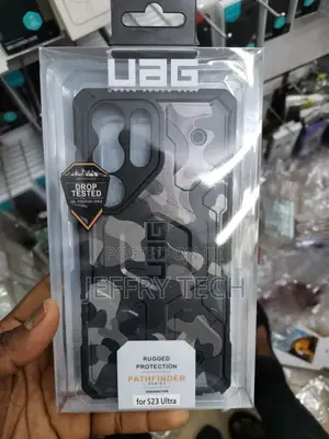UAG Pathfinder Case for Samsung Galaxy S23 Ultra in Black