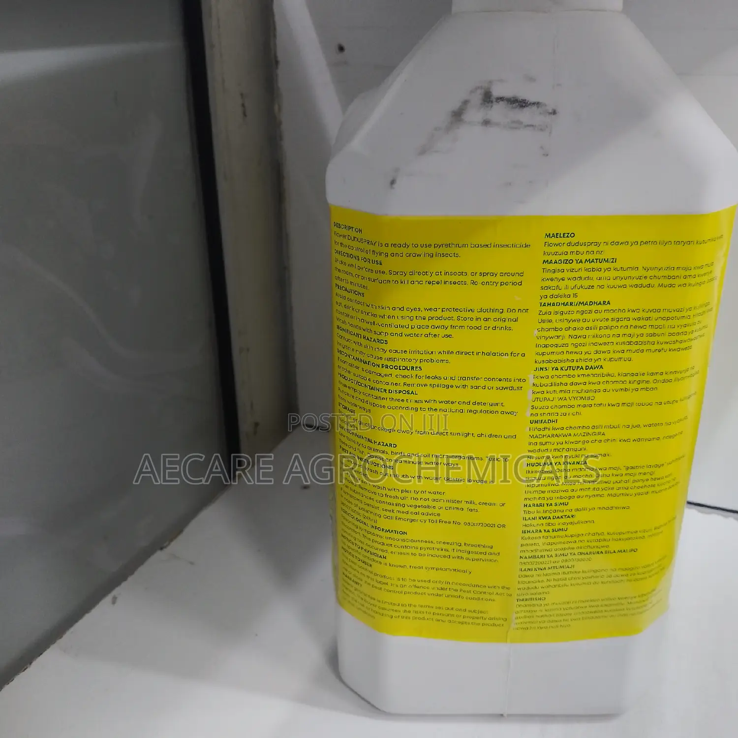 Dudu Spray Natural Pyrethrum Insect Spray 5 Litre