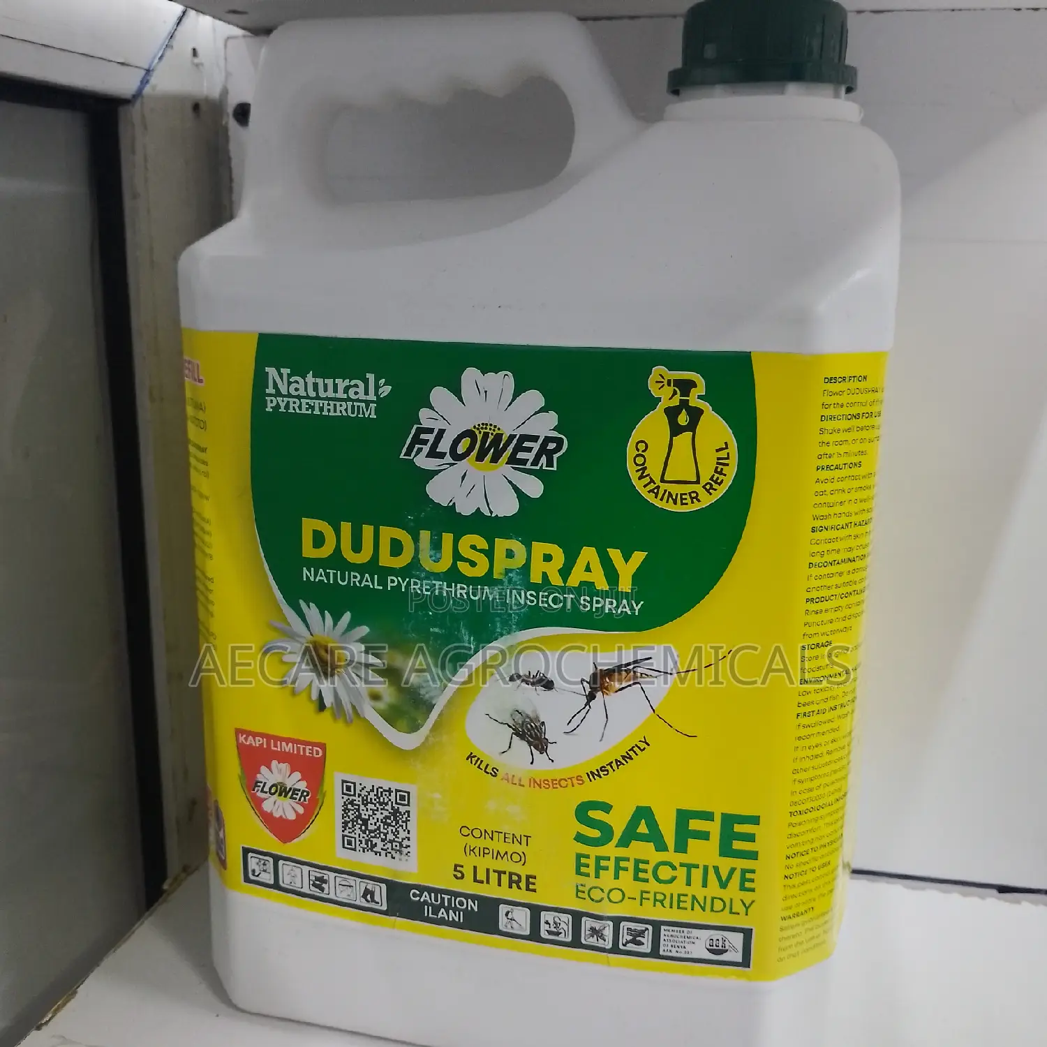 Dudu Spray Natural Pyrethrum Insect Spray 5 Litre