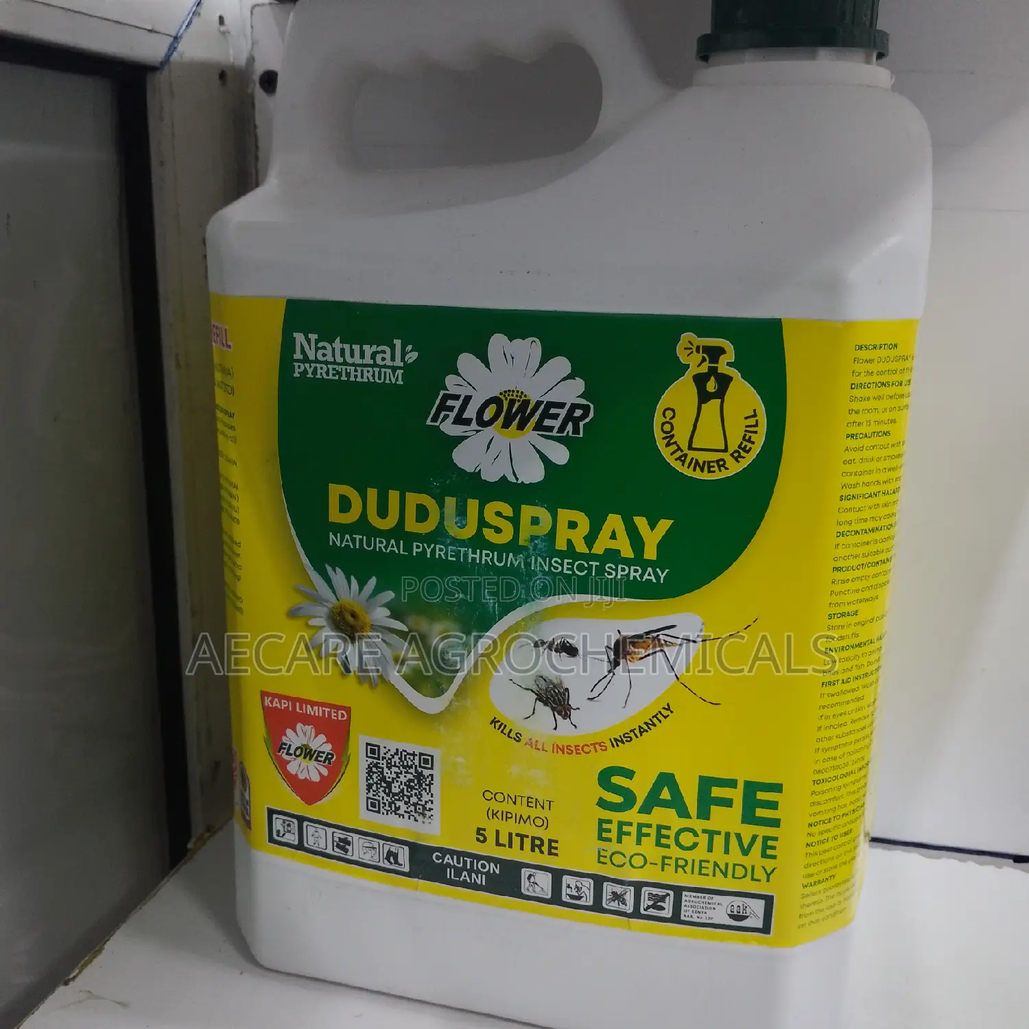 Dudu Spray Natural Pyrethrum Insect Spray 5 Litre