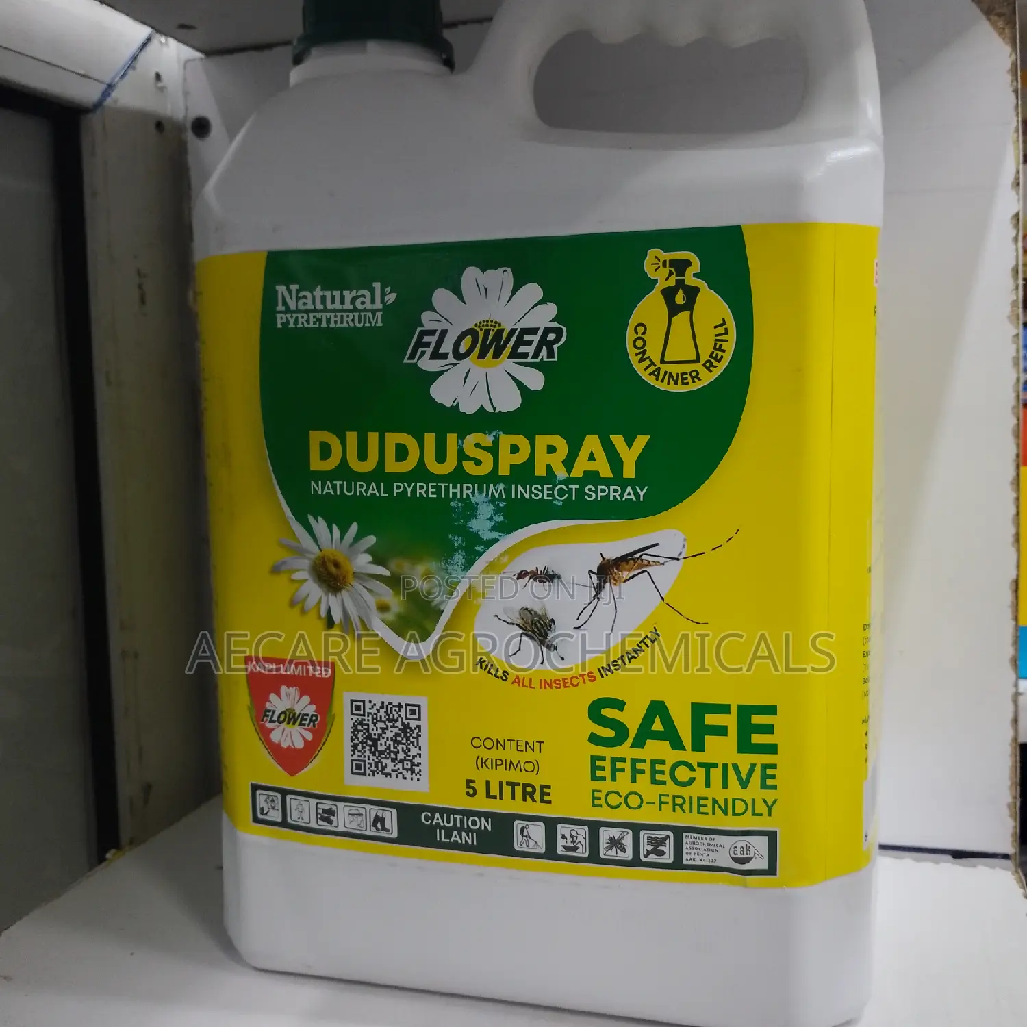 Dudu Spray Natural Pyrethrum Insect Spray 5 Litre