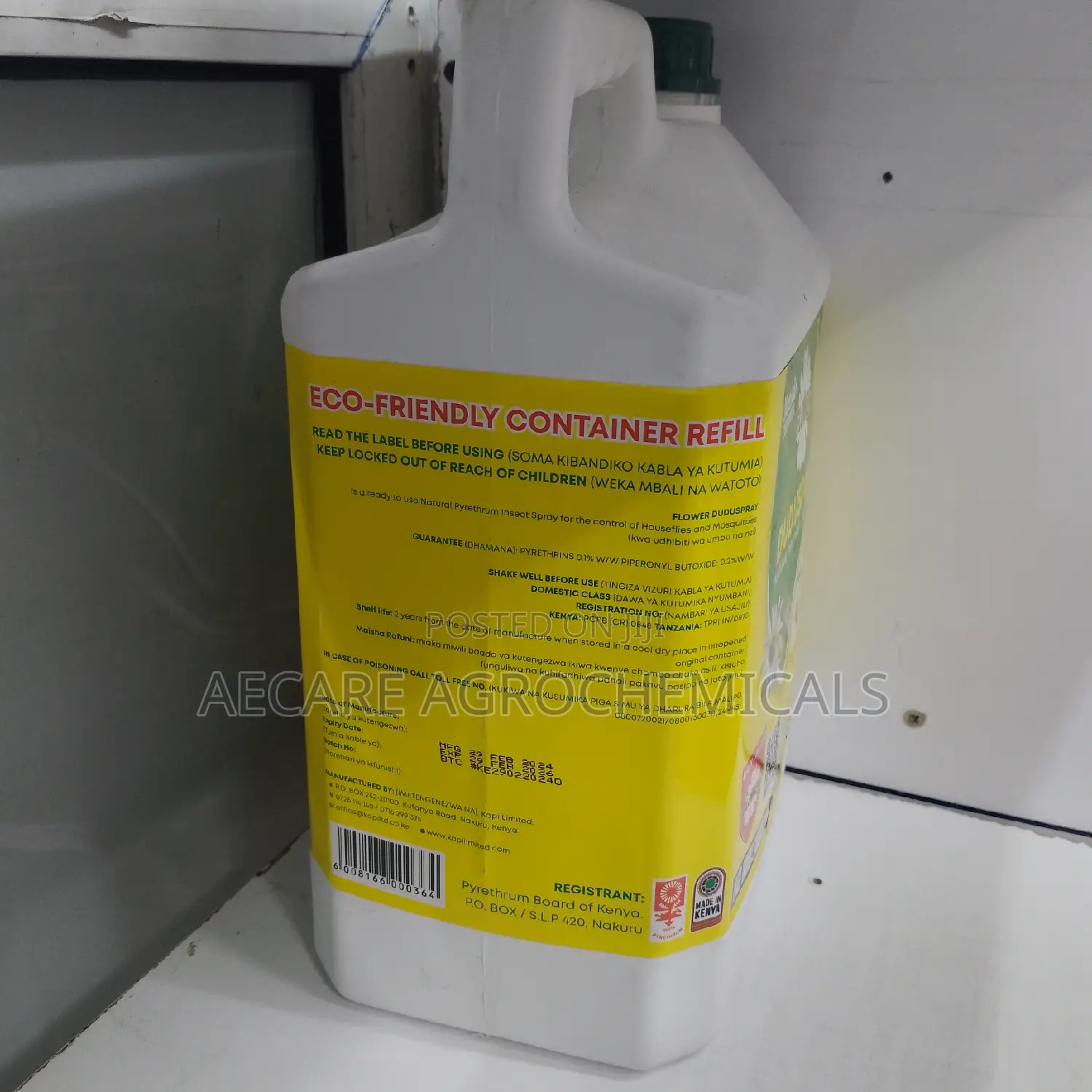 Dudu Spray Natural Pyrethrum Insect Spray 5 Litre