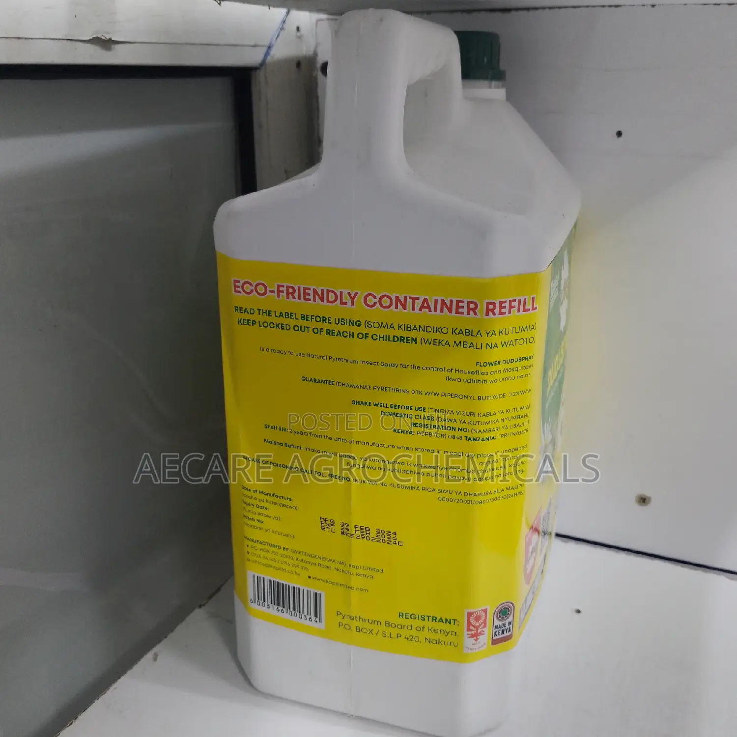 Dudu Spray Natural Pyrethrum Insect Spray 5 Litre