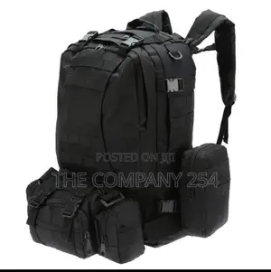 Large Capacity Man Army Tactical Backpack Up