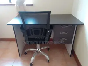 1.2mtrs Top Gray Desk Plus Low Back Recliner Office Chair