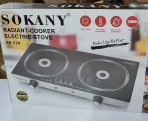 Sokany Stainless Double Plate Induction Cooker
