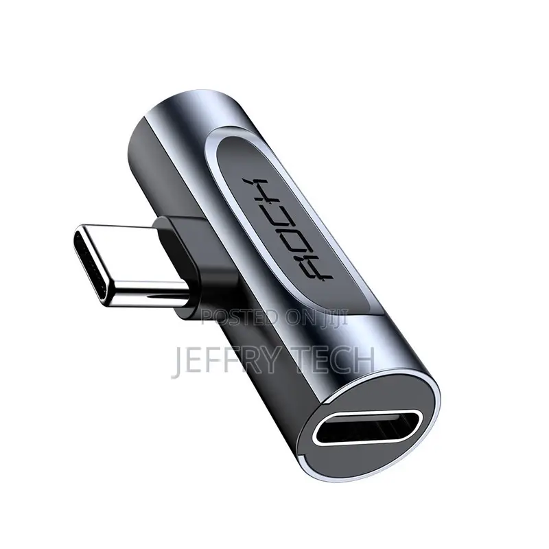ROCK 2 in 1 Type-C Audio Charging Adapter
