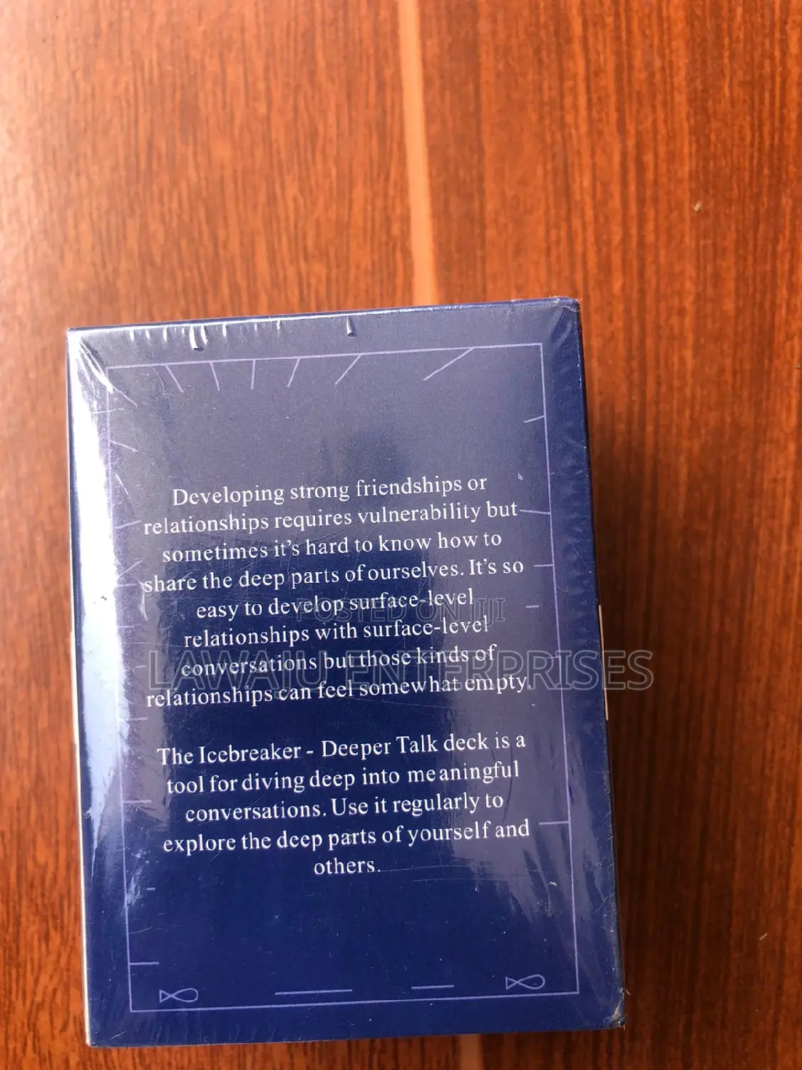 Deep Conversations Starter Card Game
