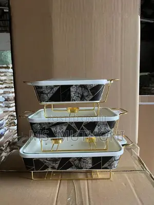 Ceramic Food Warmers Set