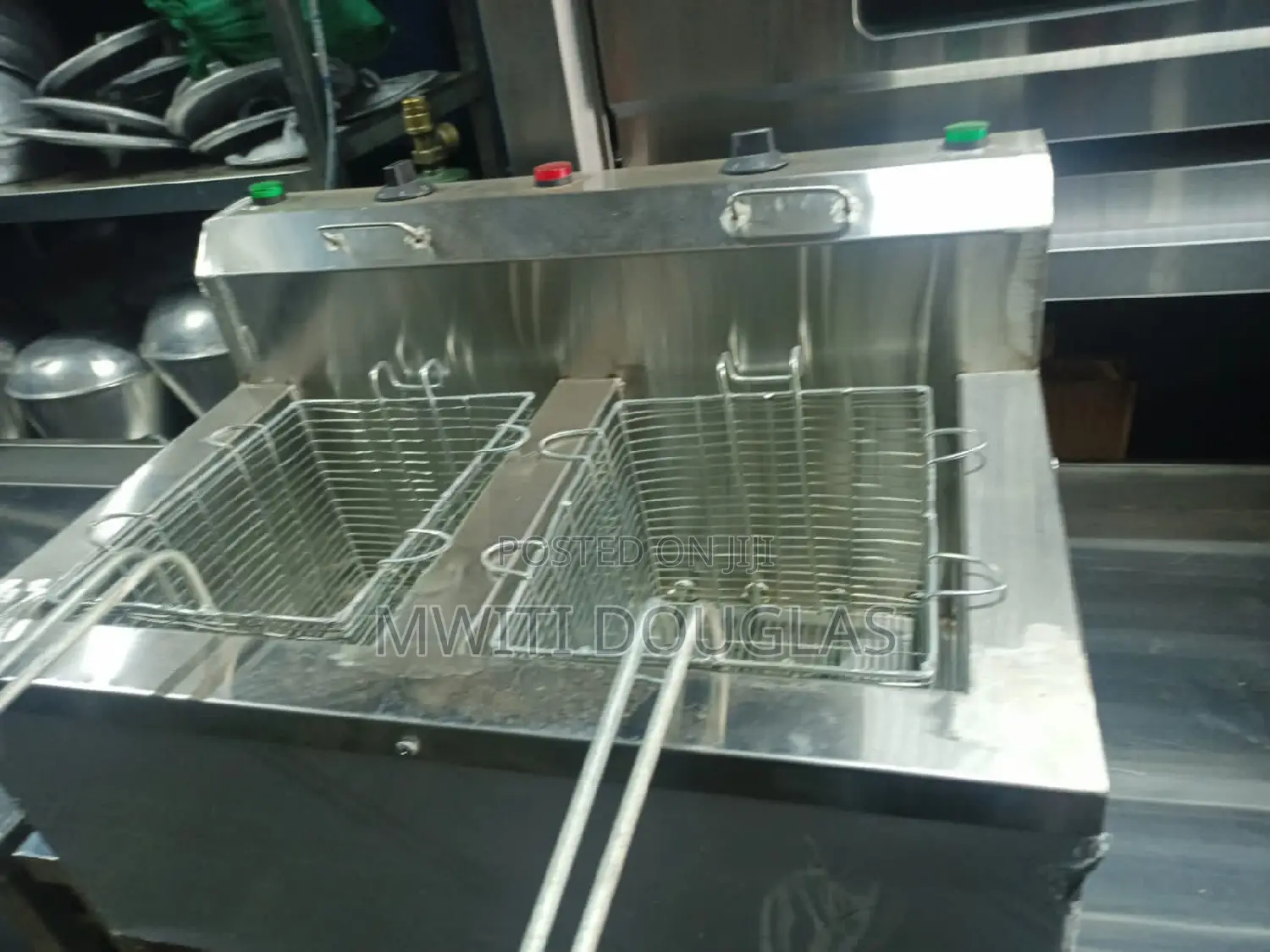 Electric Double Deep Fryer
