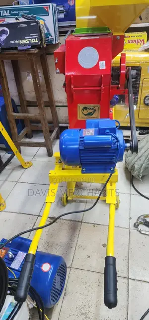 Chopper Machine With a Motor