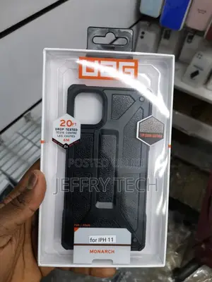 UAG Designed for iPhone 11 [6.1-Inch Screen] Monarch [Black]