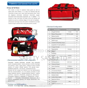 General Trauma Bag Kit: First Aid Bag Kit