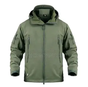Tactical Outdoor Soft Shell Fishing Hiking Jacket Men Army