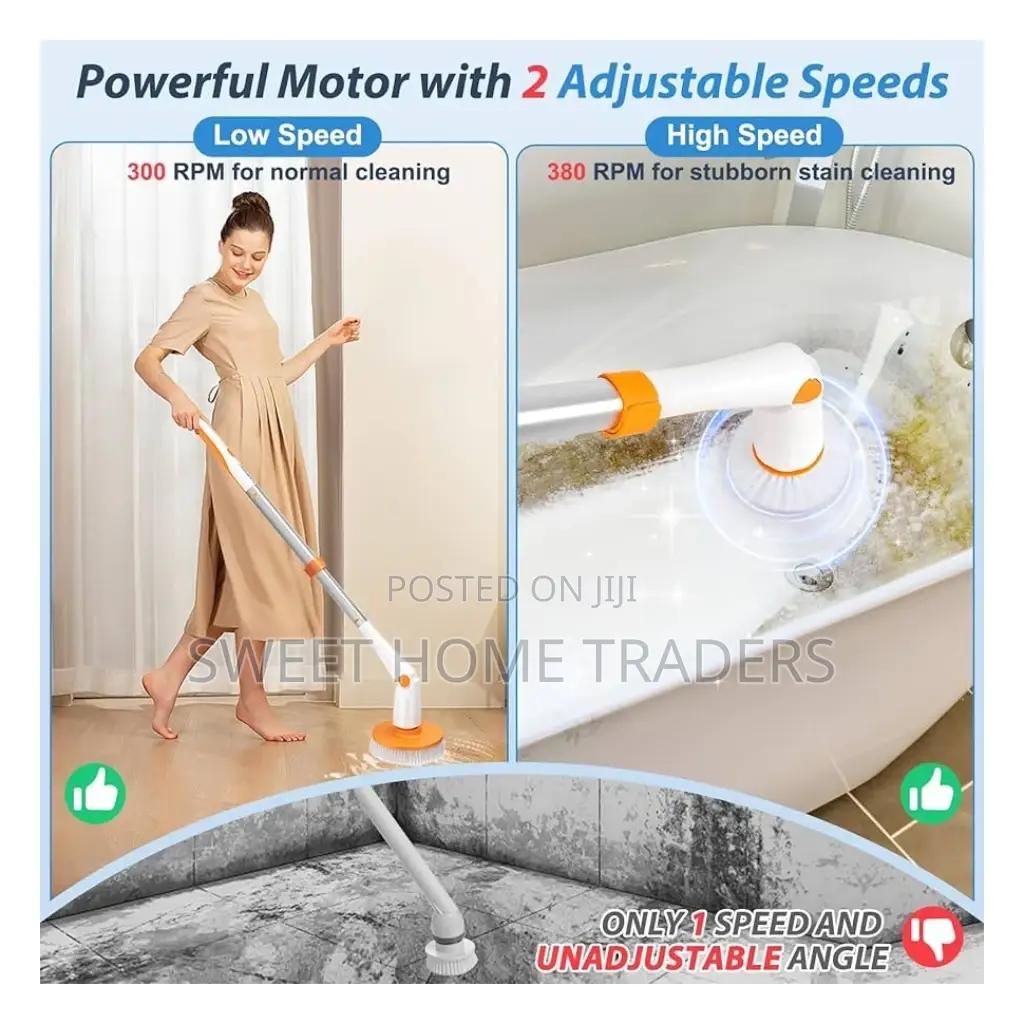 Electric Spin Scrubber